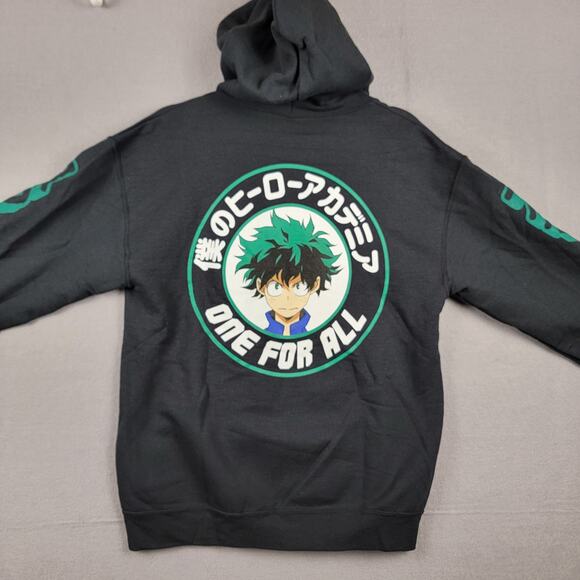 My Hero Academia One For All Pullover Hoodie Sz M - Picture 3 of 6